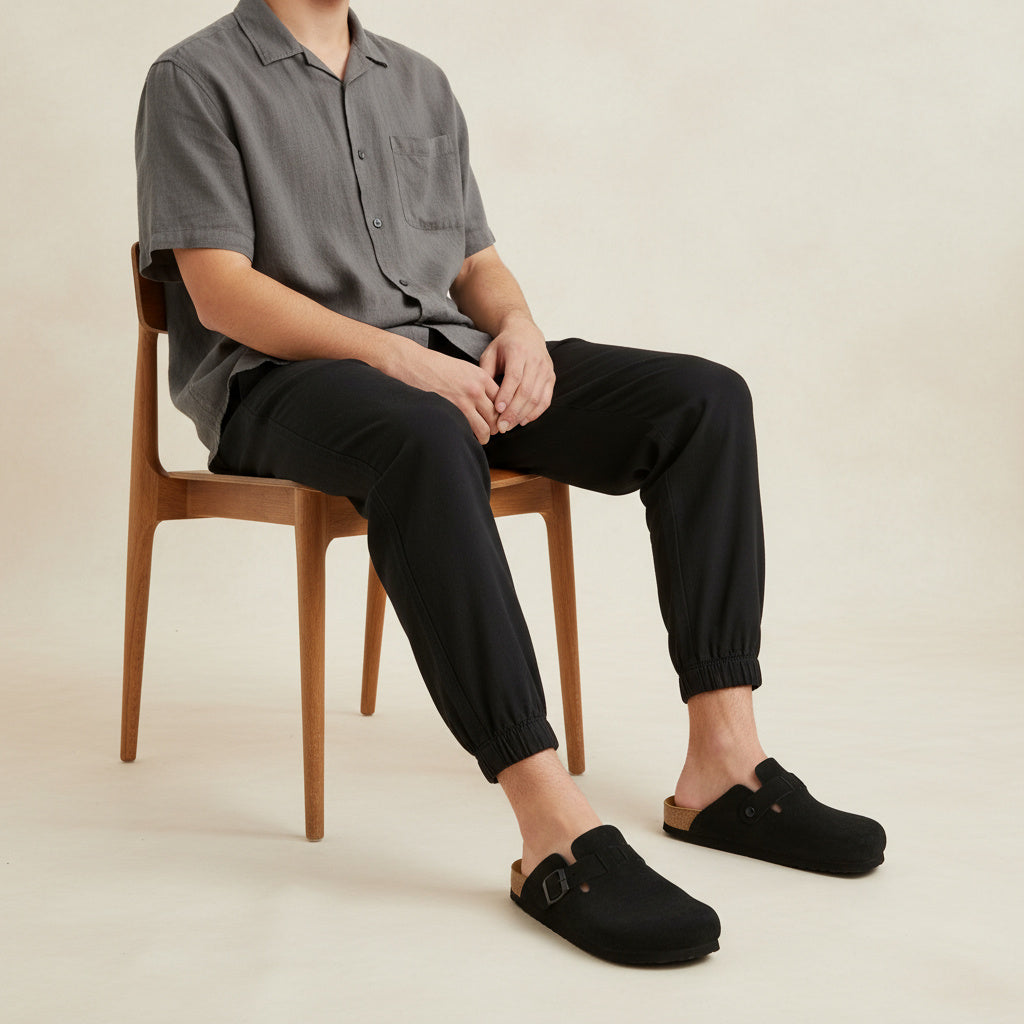 Haze Men's Leather Clog - view 49