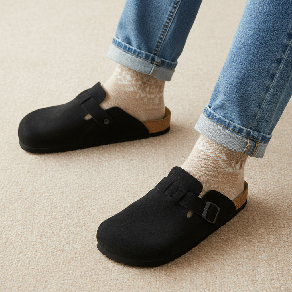 Haze Men's Leather Clog - view 48