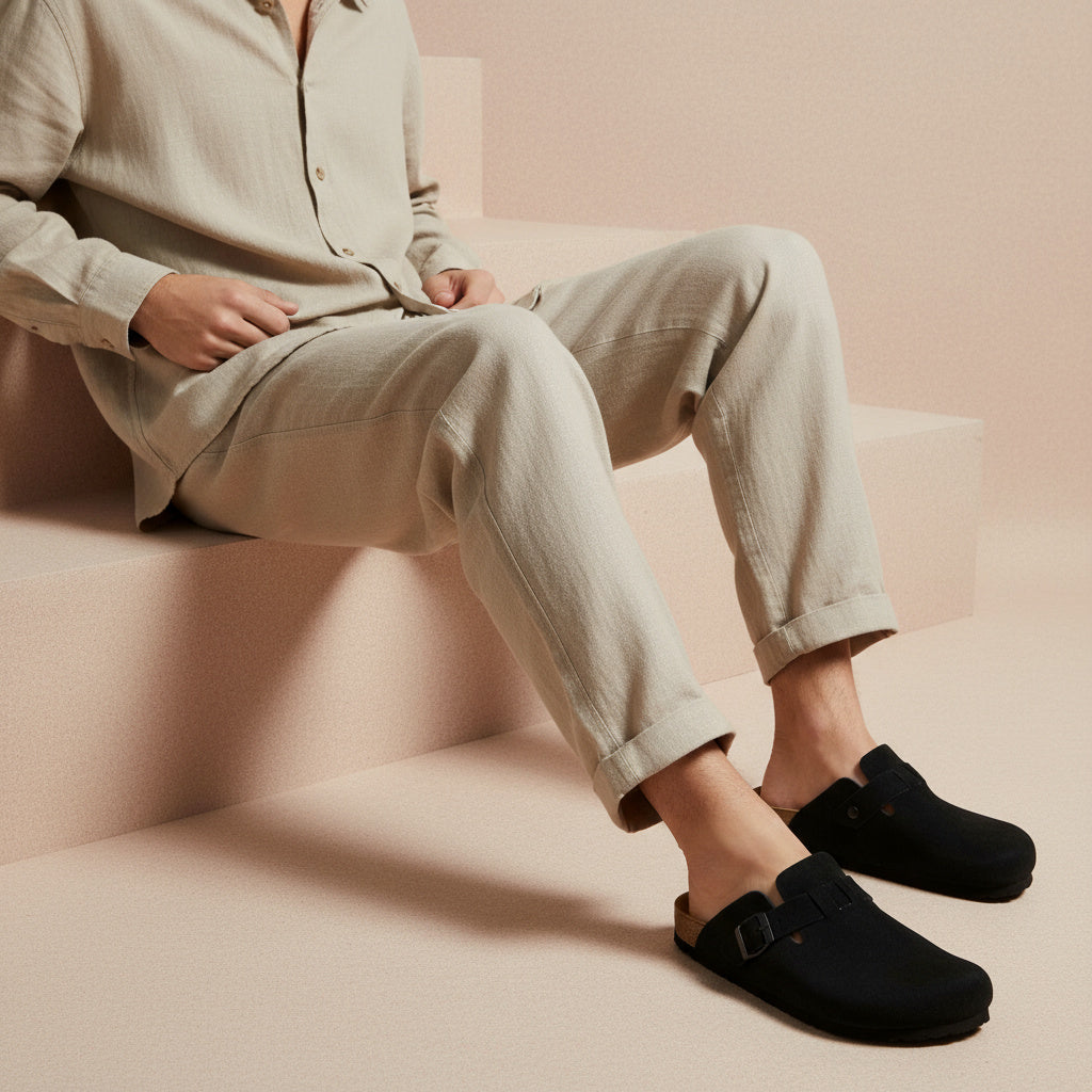 Haze Men's Leather Clog - view 50