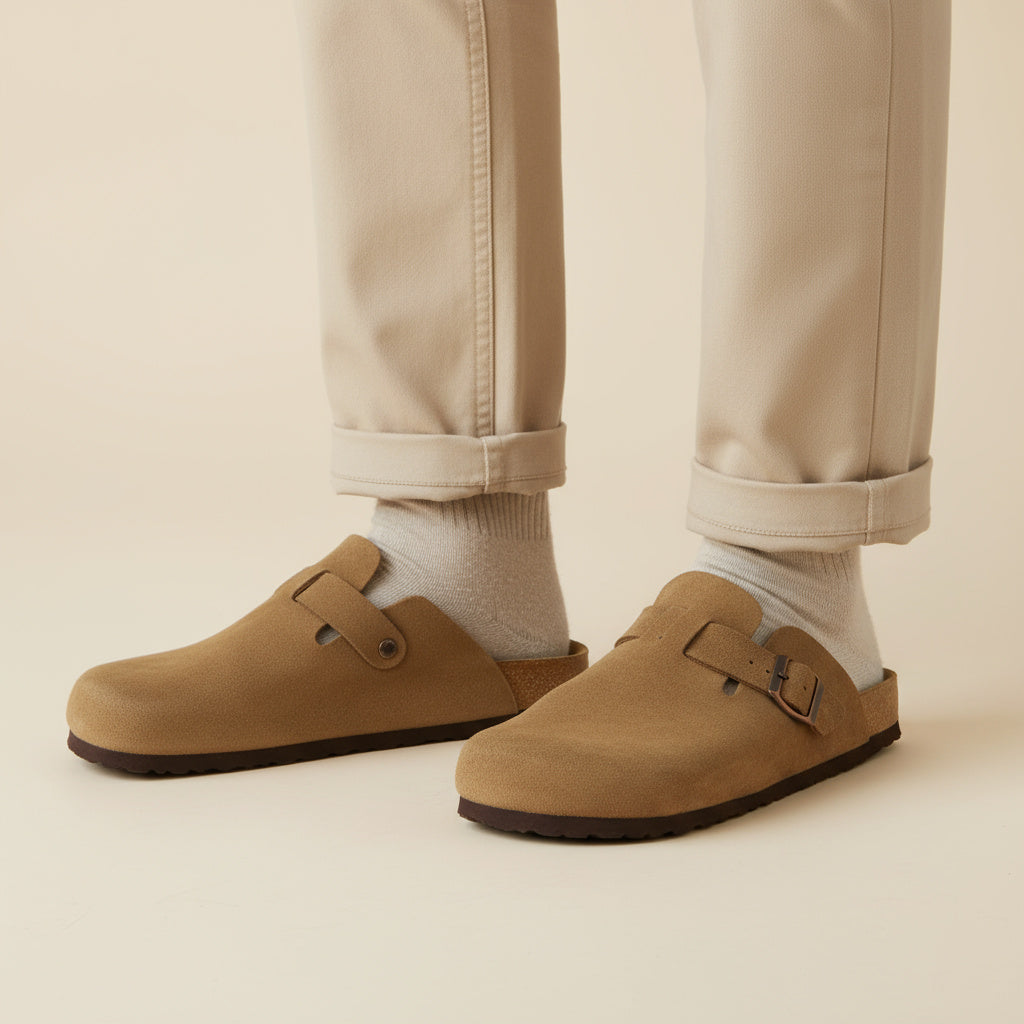 Haze Men's Leather Clog - view 1