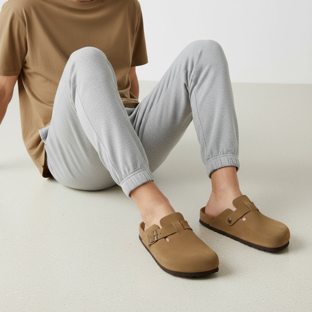 Haze Men's Leather Clog - view 11