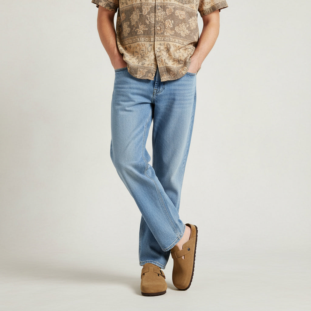 Haze Men's Leather Clog - view 10