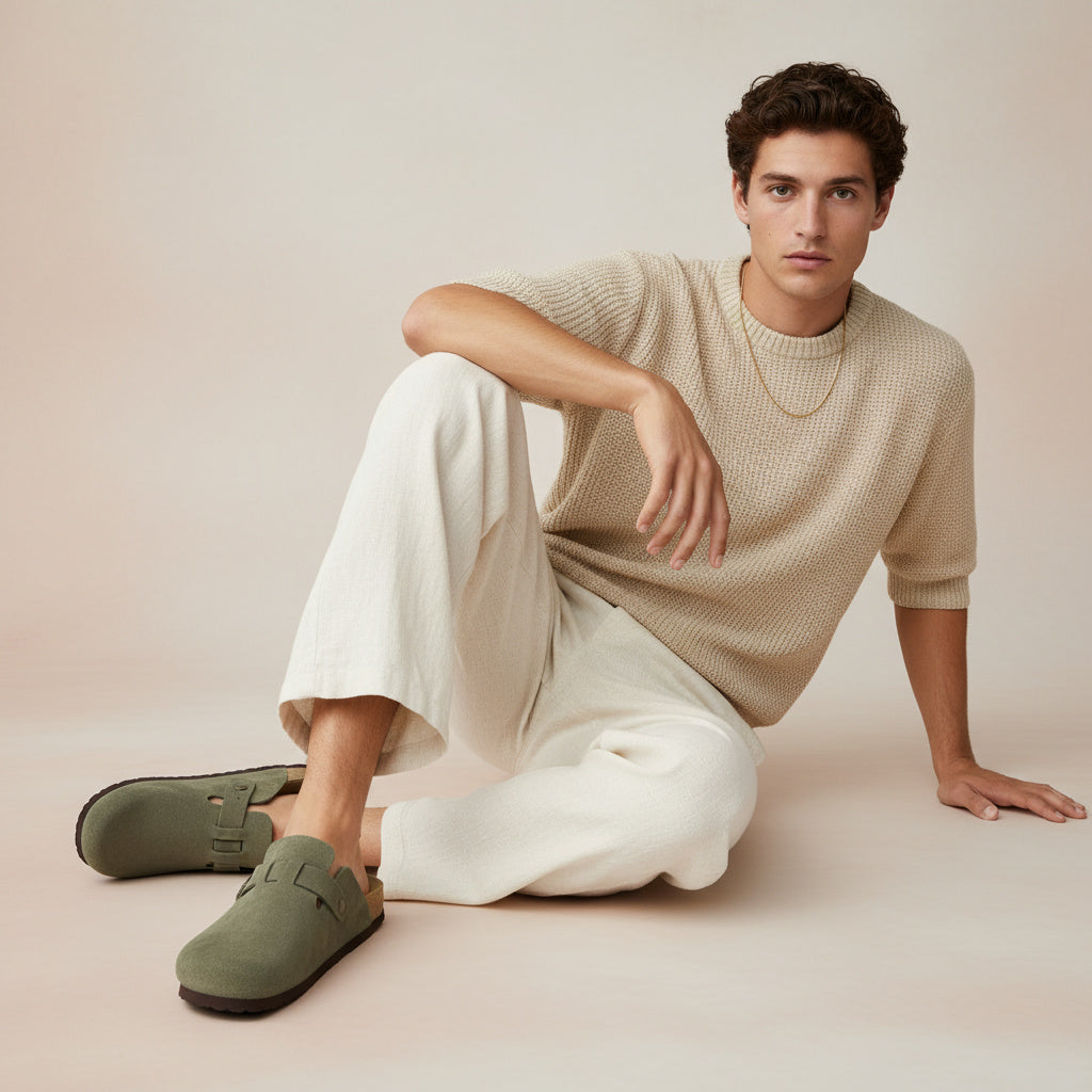 Haze Men's Leather Clog - view 32
