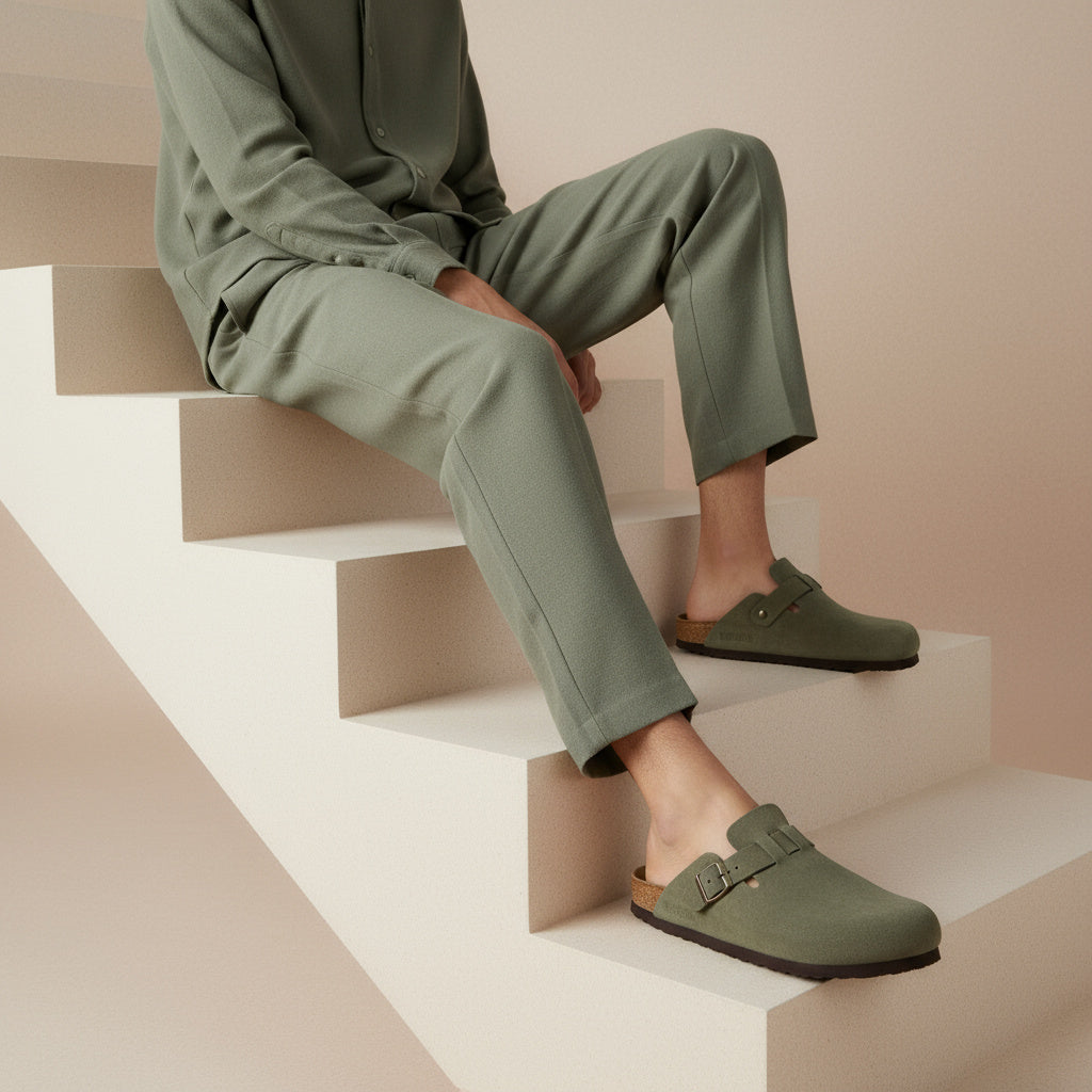 Haze Men's Leather Clog - view 33