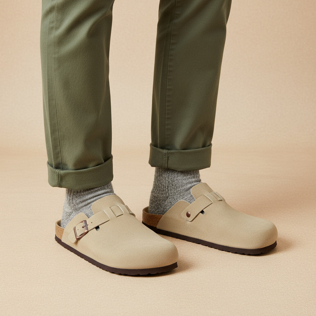 Haze Men's Leather Clog - view 23