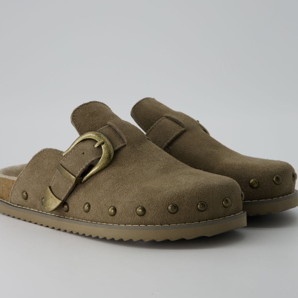 Bronco Suede Clogs - view 24