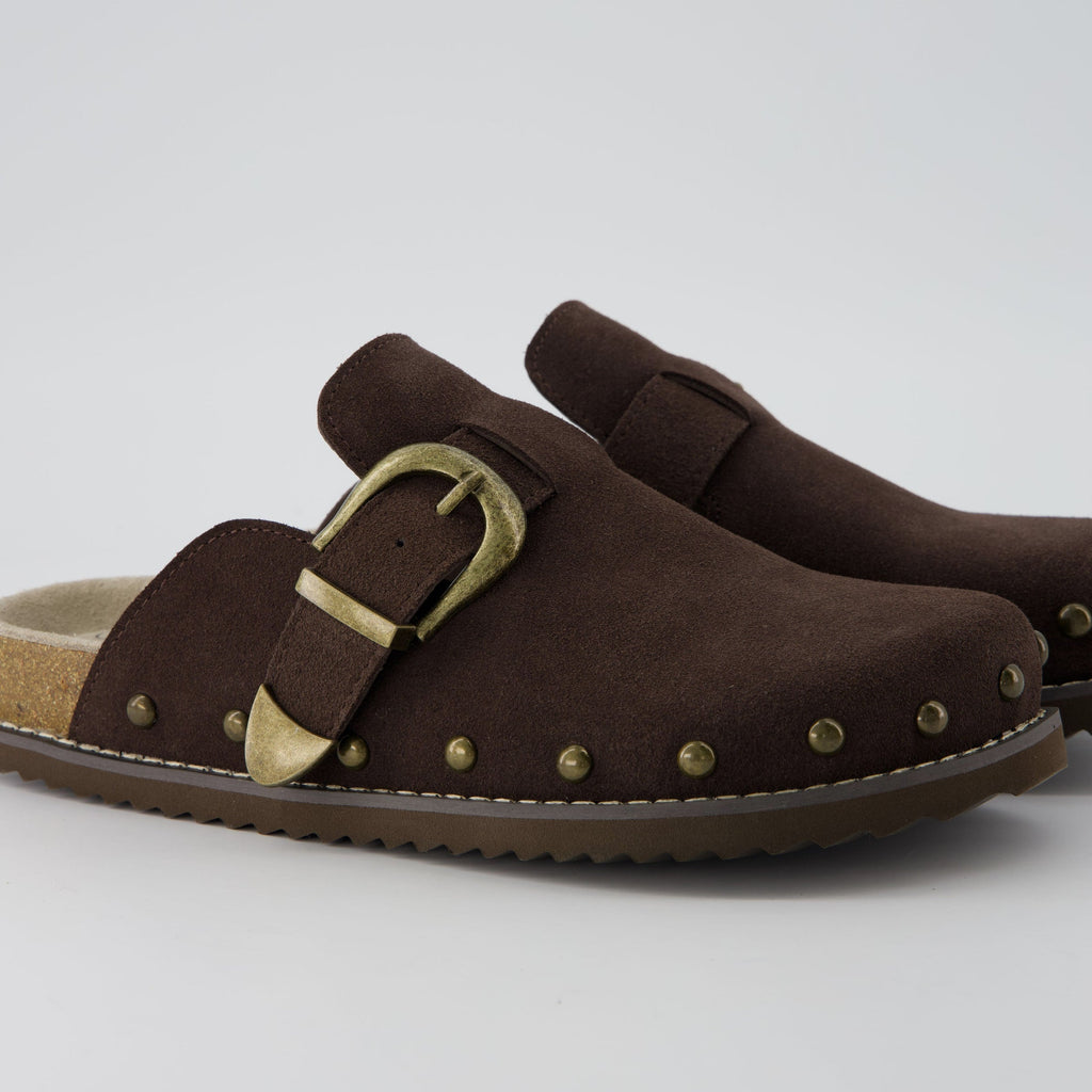 Bronco Suede Clogs - view 10