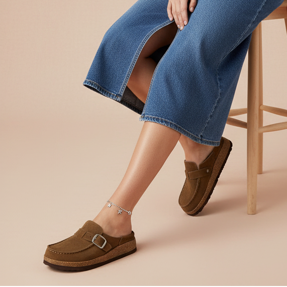Hobby Suede Clogs - view 2