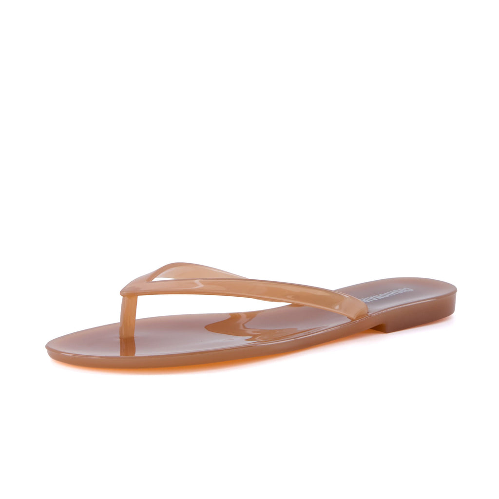 Aqua Jelly Flip Flops - view 35