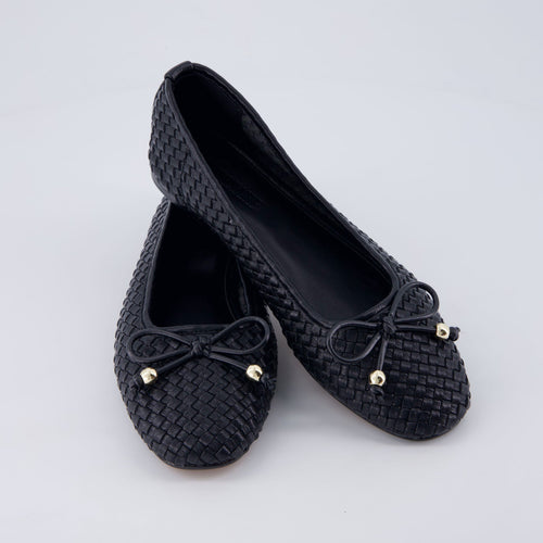 Audrey Woven Ballet Flats - view 1