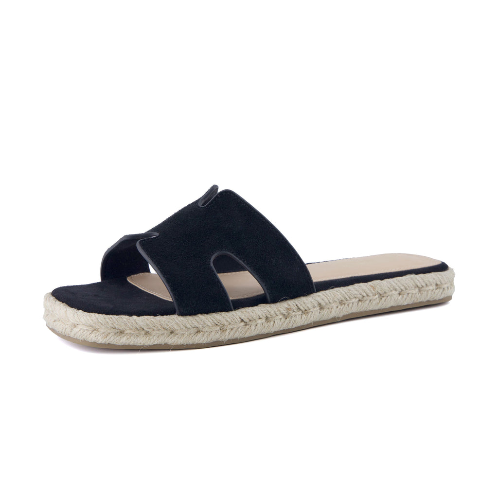 Avocado Espadrille Slide Sandal - view 8
