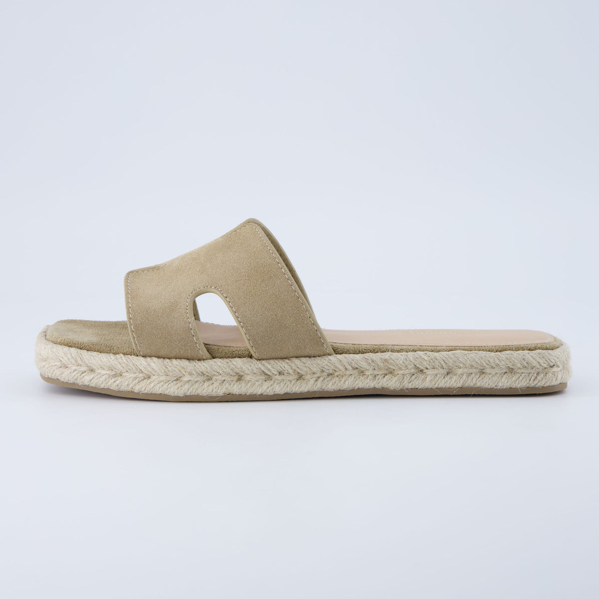 Avocado Espadrille Slide Sandal - view 1