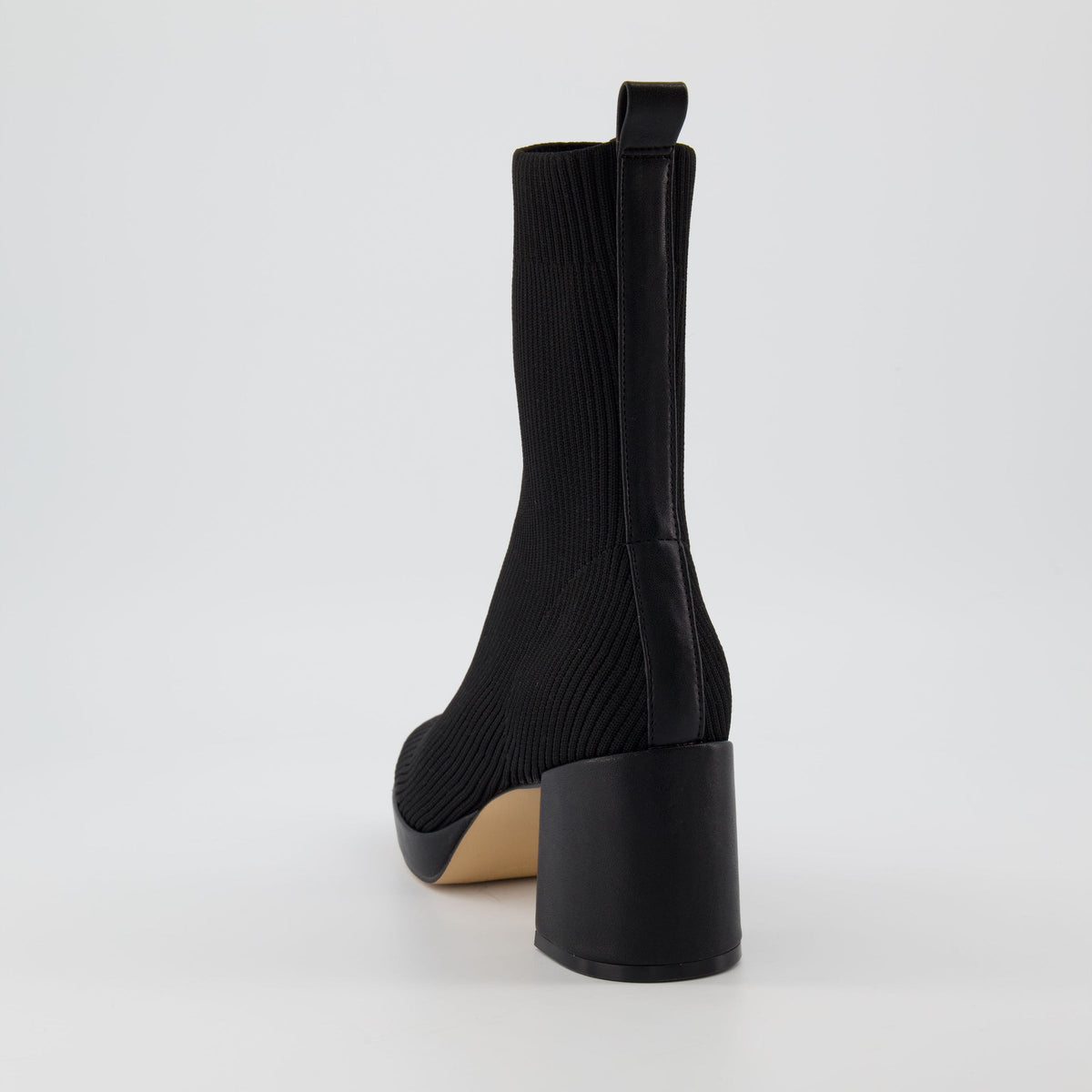 Bancroft Stretch Knit Heeled Boot - view 3