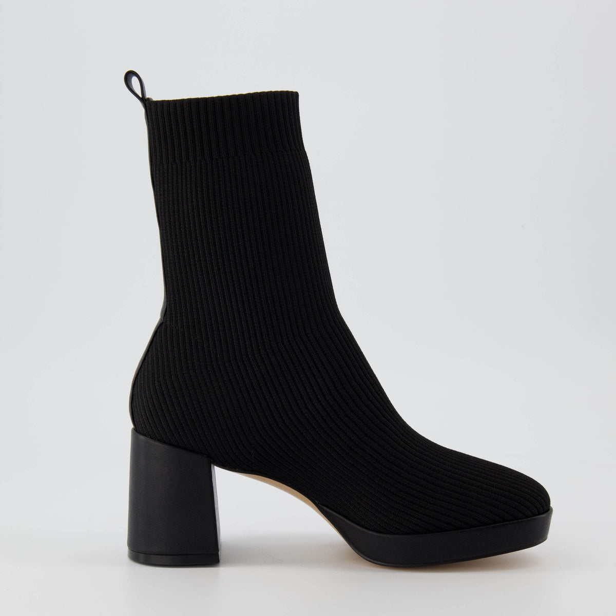 Bancroft Stretch Knit Heeled Boot - view 5