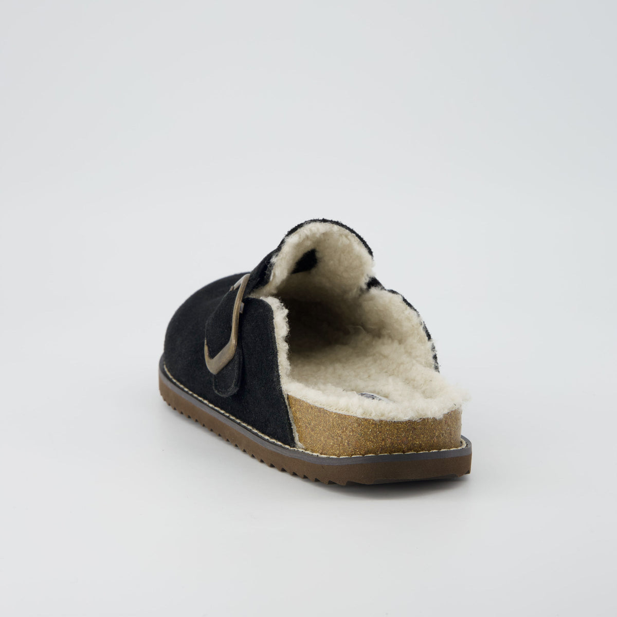Blain Fur Genuine Suede Clogs - view 5
