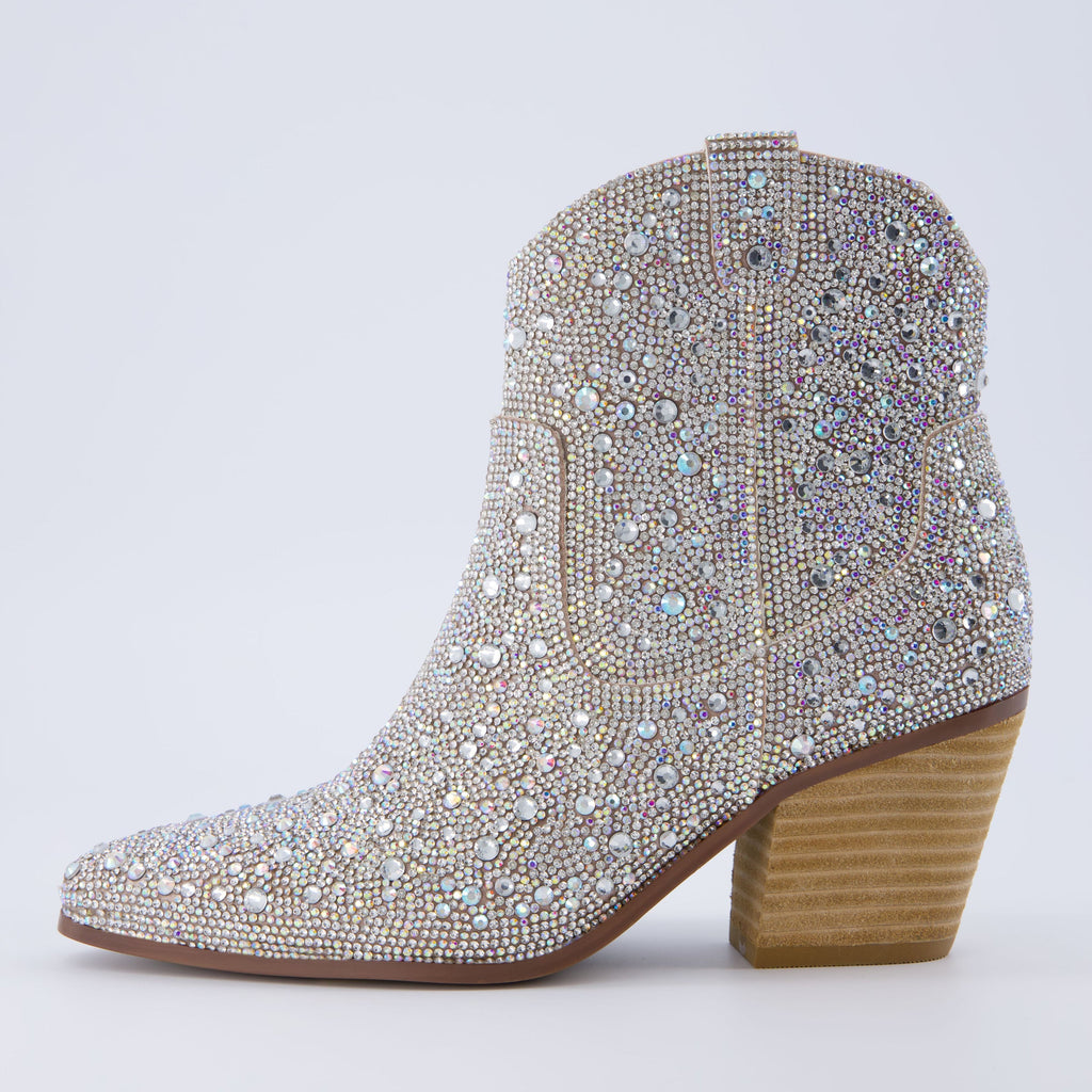 Bravo Rhinestone Western Boot - view 1