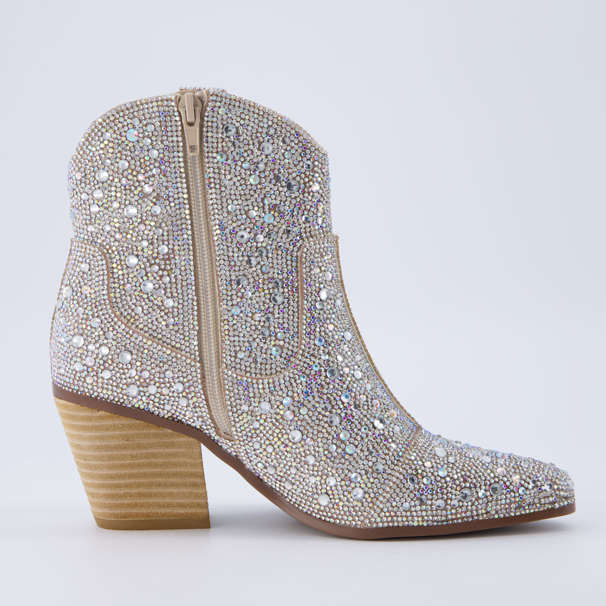Bravo Rhinestone Western Boot - view 4