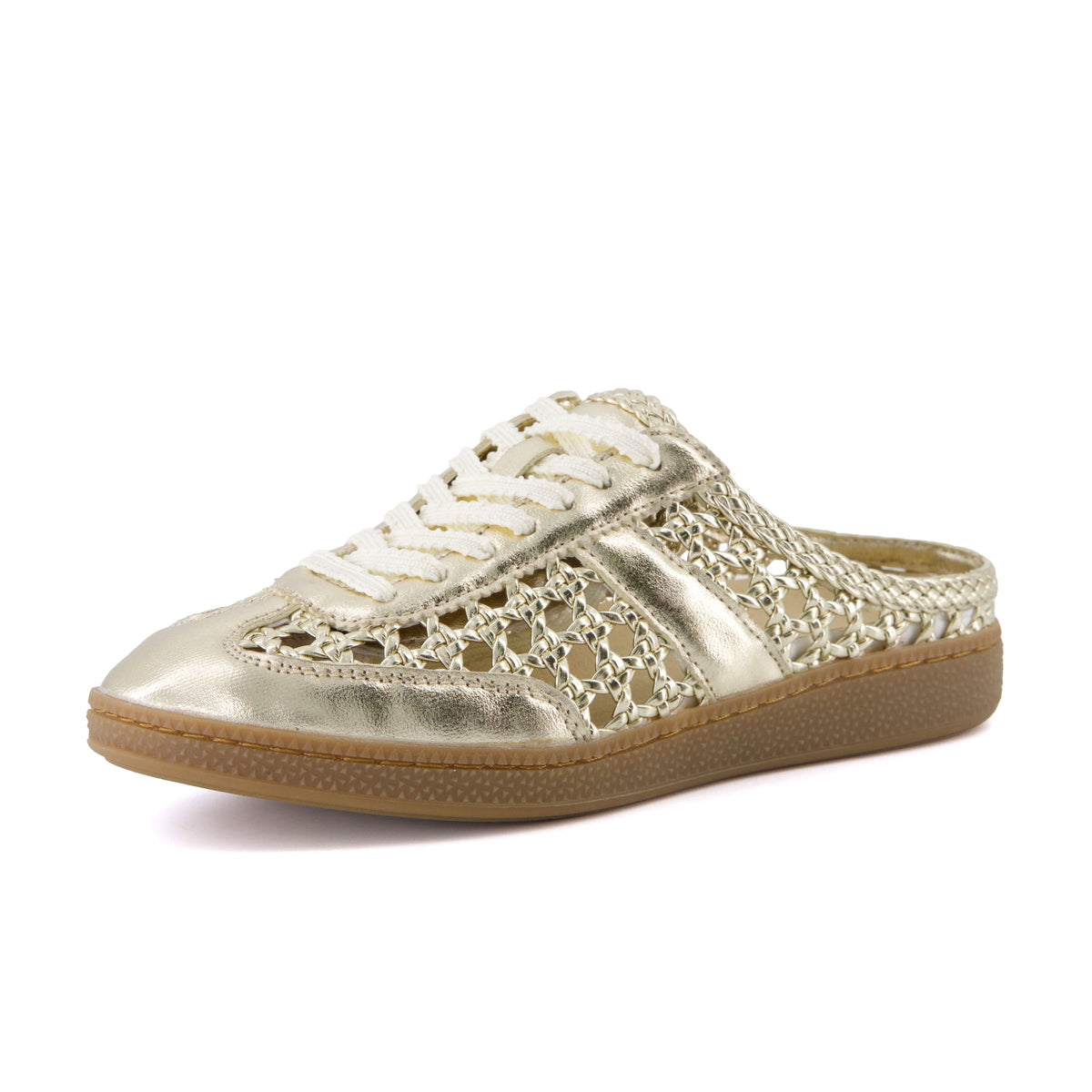 Buffy Woven Sneaker Mules - view 3