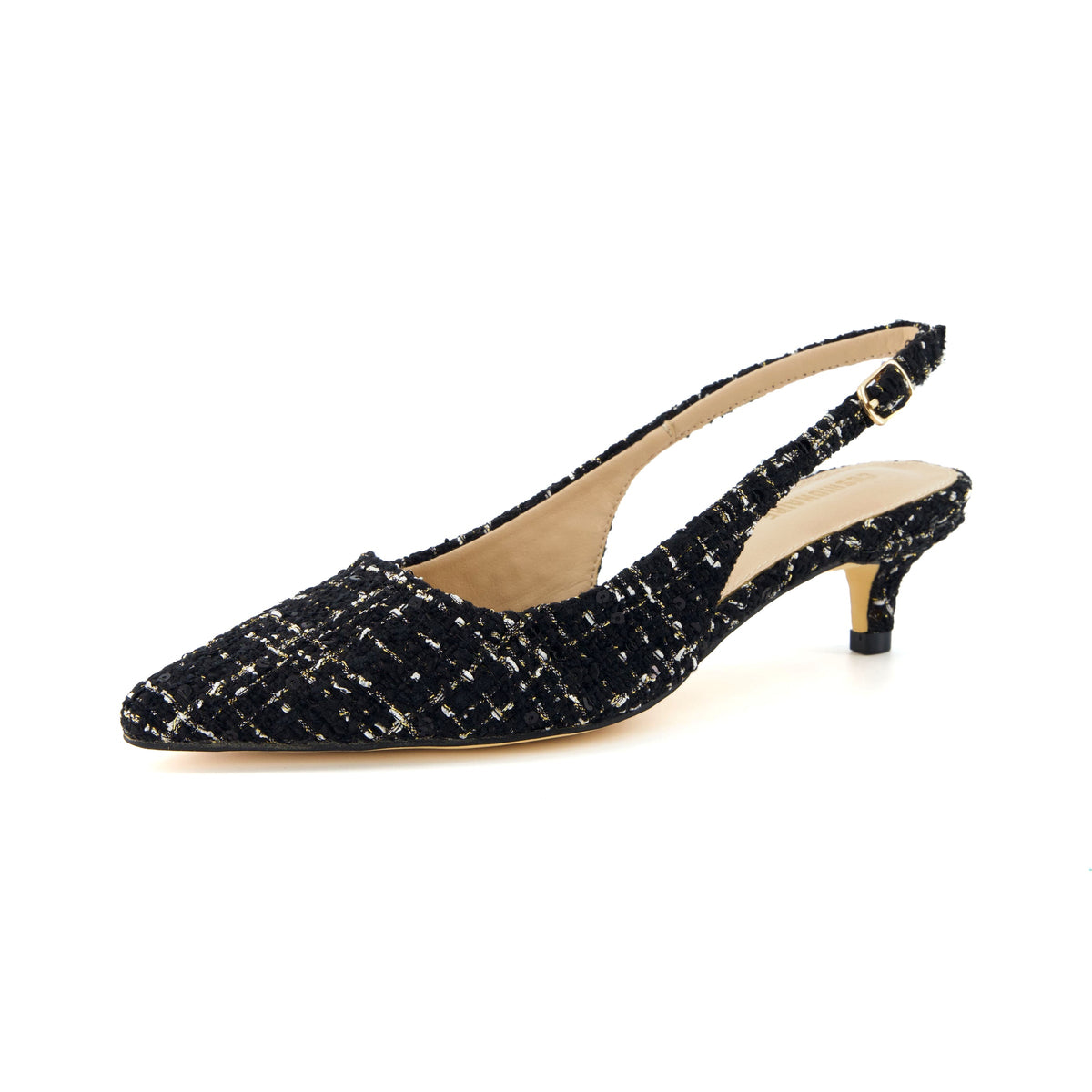 Buzz Tweed Kitten Heel - view 3