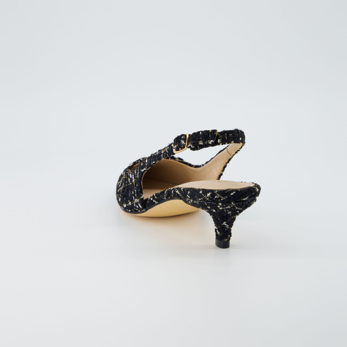 Buzz Tweed Kitten Heel - view 6