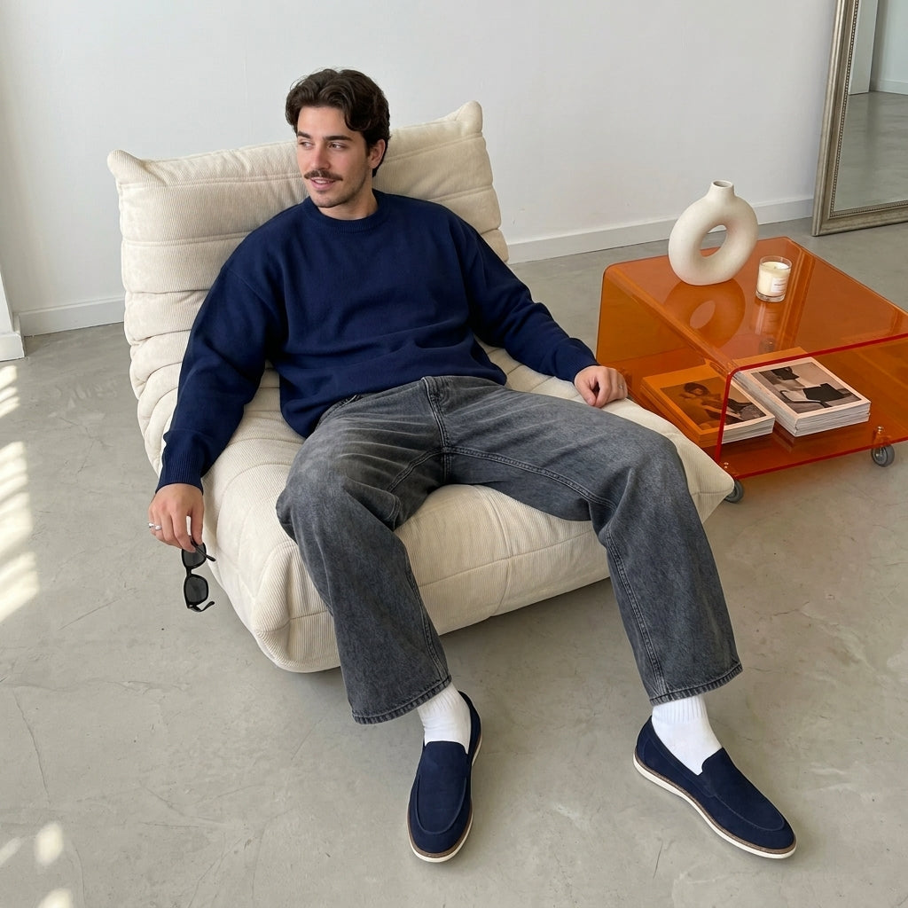 Caden Men’s Suede Loafer - view 33