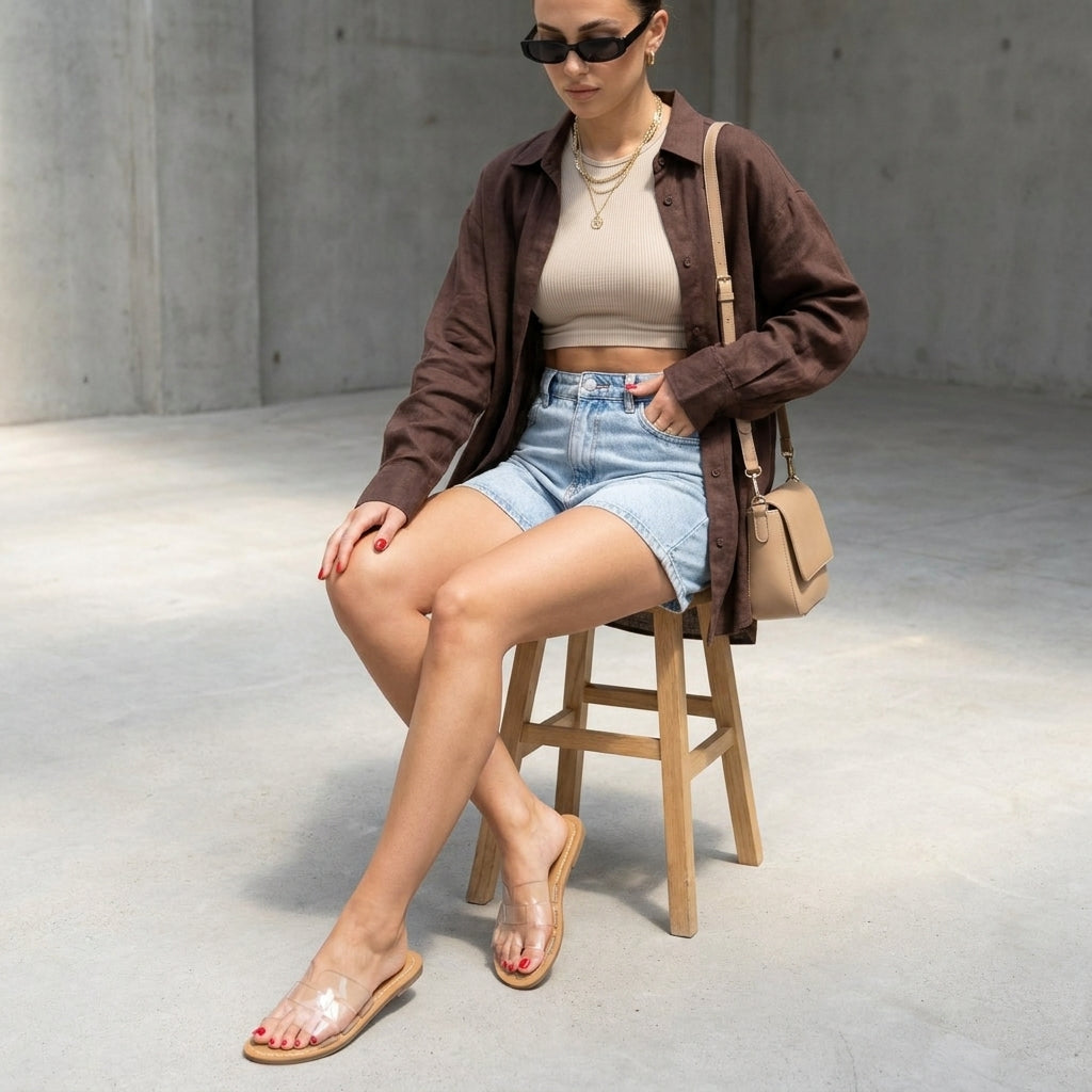 Caper Jelly Sandals - view 17