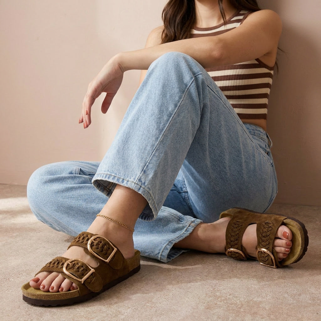 Cashew Cork Sandal - view 18
