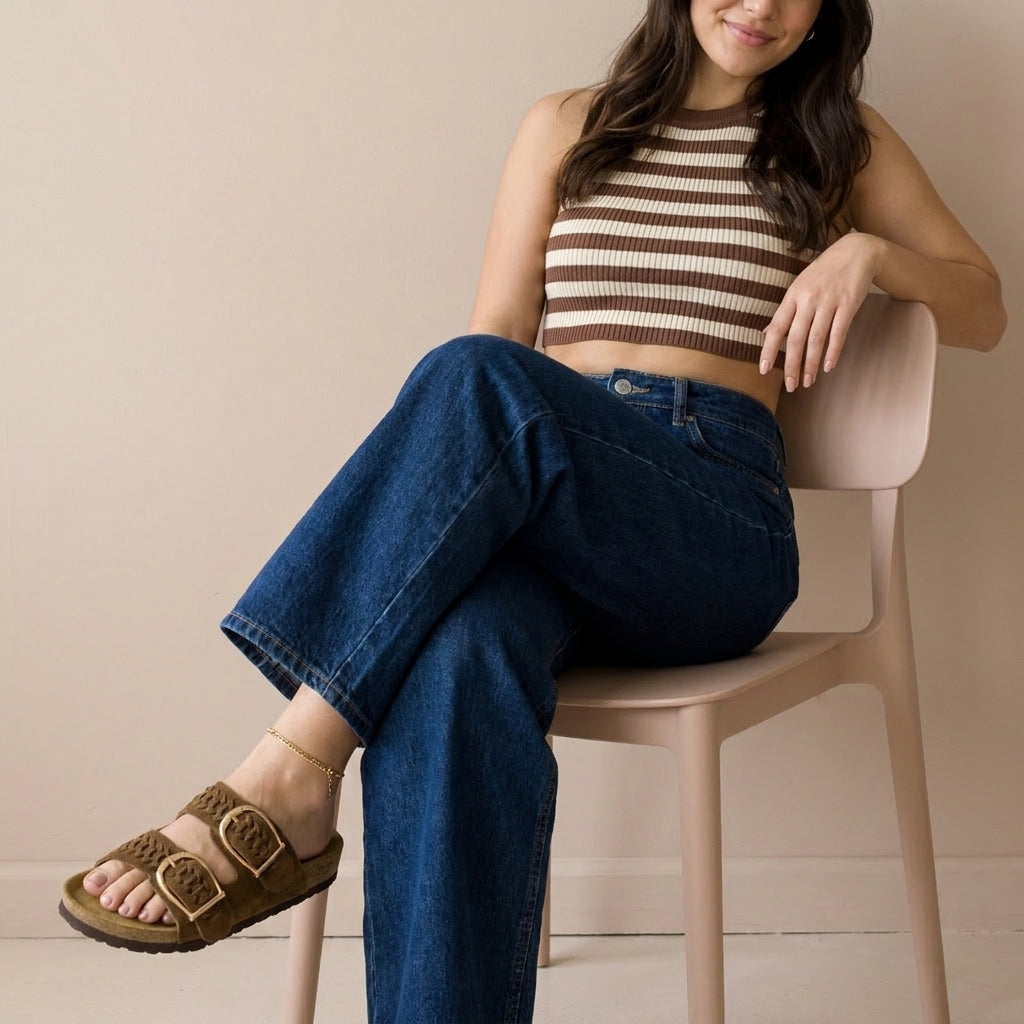 Cashew Cork Sandal - view 19