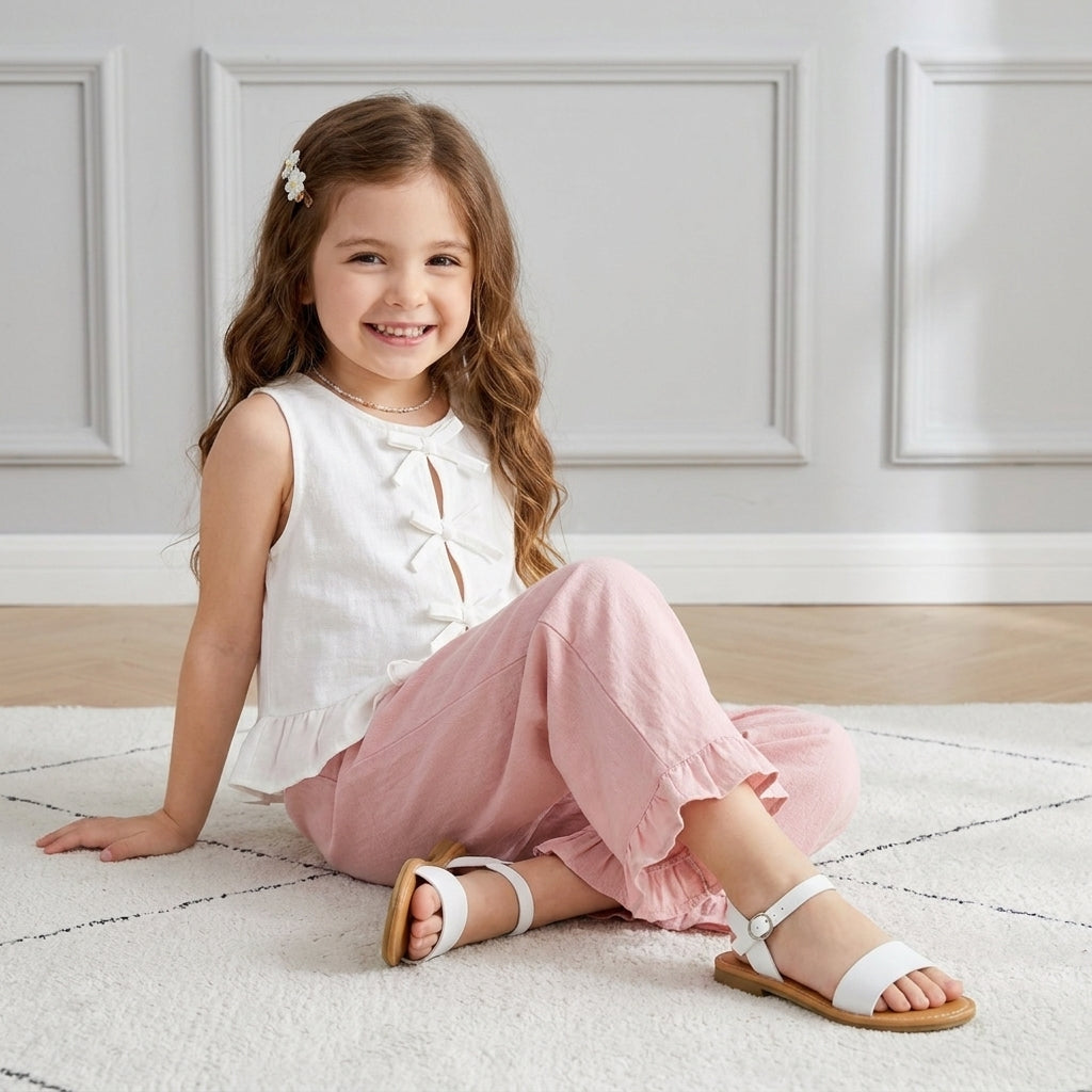 Clara Casual Flat Girls Sandals - view 30