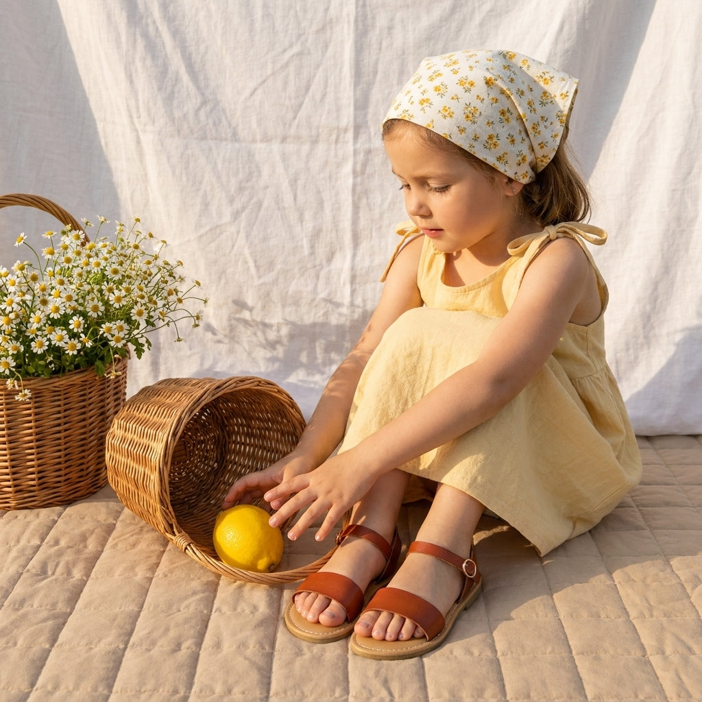 Clara Casual Flat Girls Sandals - view 20