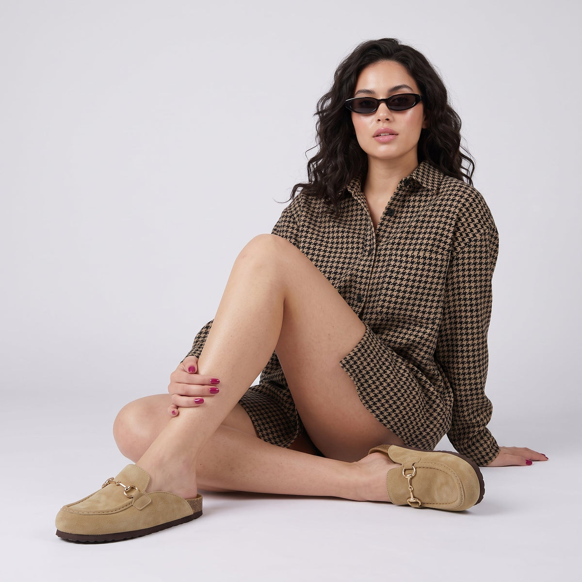 Cliff Suede Clog Mules - view 34