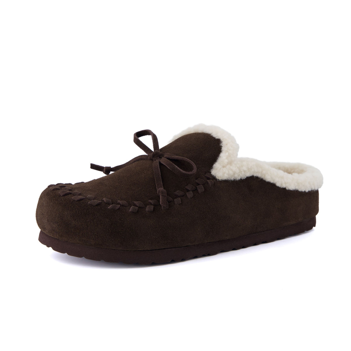 Creek Genuine Suede Slippers - view 35