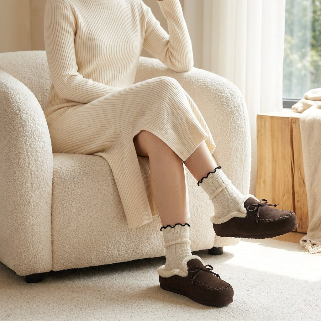 Creek Genuine Suede Slippers - view 42