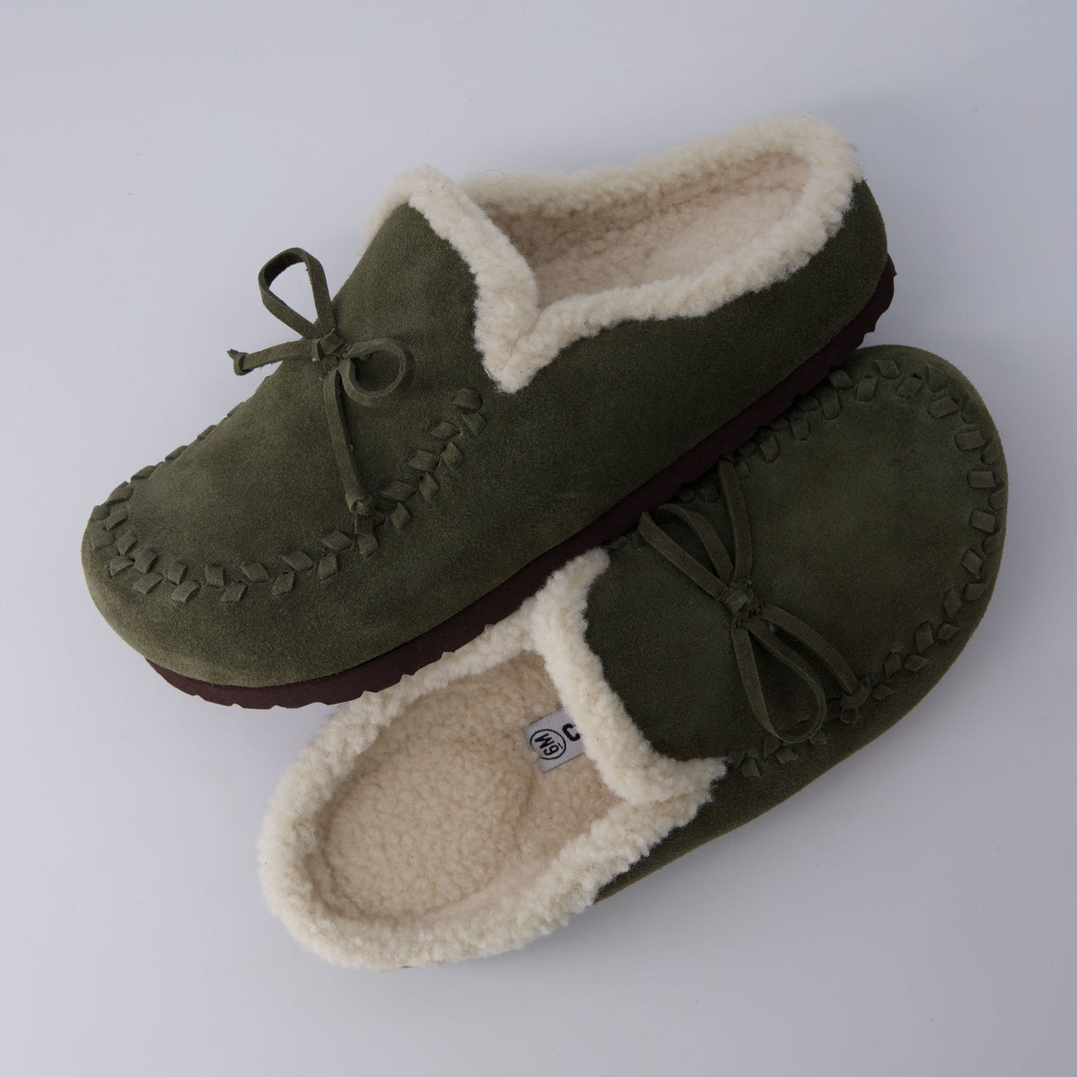 Creek Genuine Suede Slippers - view 55