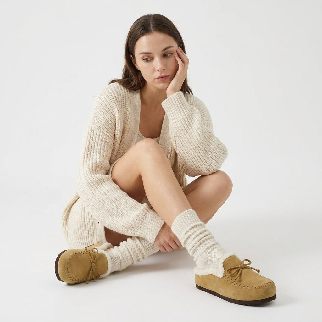 Creek Genuine Suede Slippers - view 19