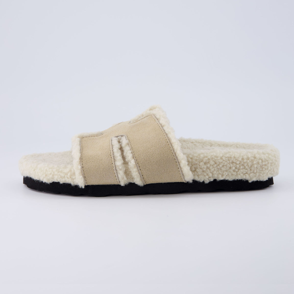 Cuddle Shearling Footbed Sandal - view 2