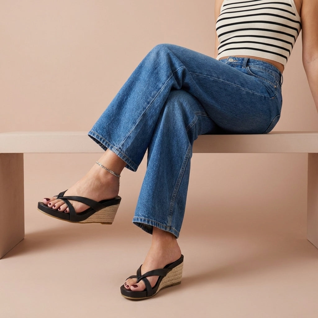 Ferry Espadrille Wedge Sandals - view 7