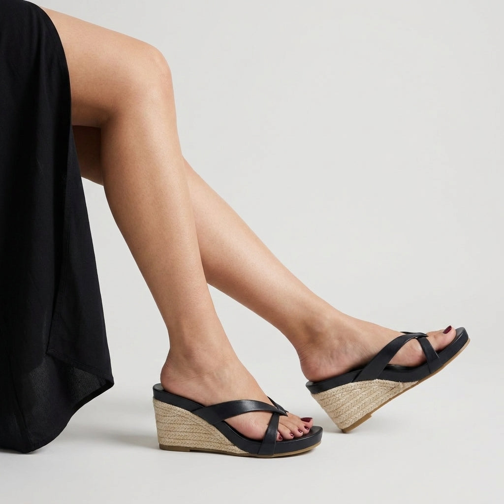 Ferry Espadrille Wedge Sandals - view 9