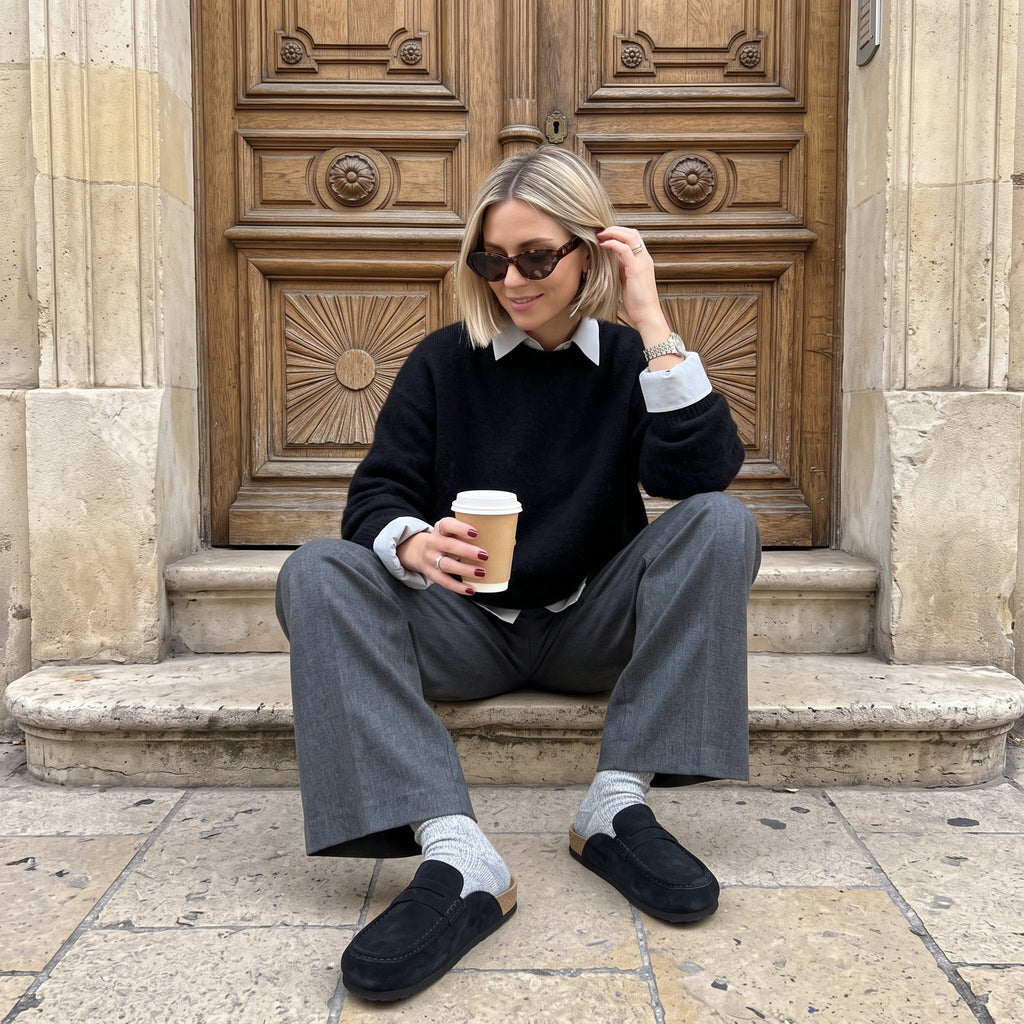 Fondu Leather Clogs - view 29