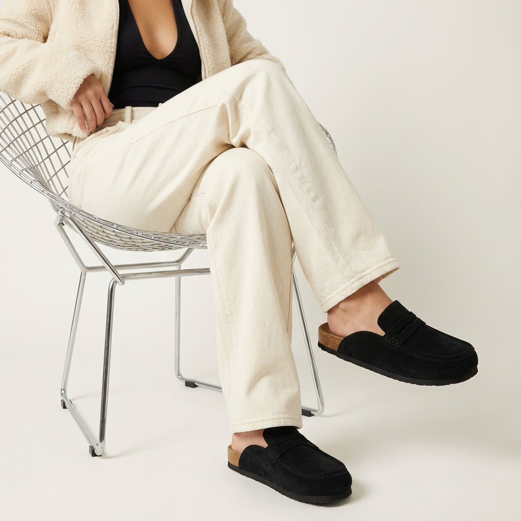 Fondu Leather Clogs - view 131