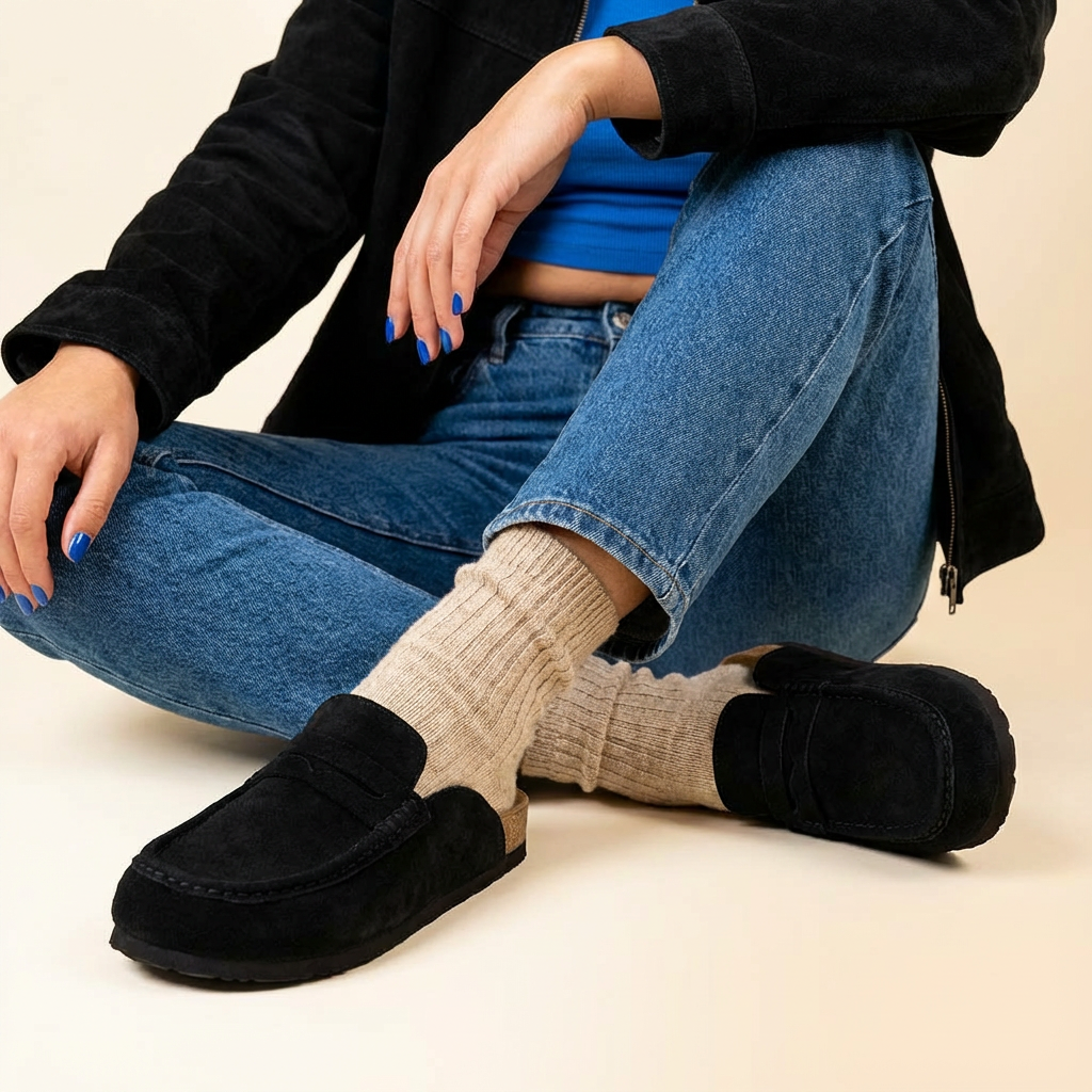 Fondu Leather Clogs - view 132