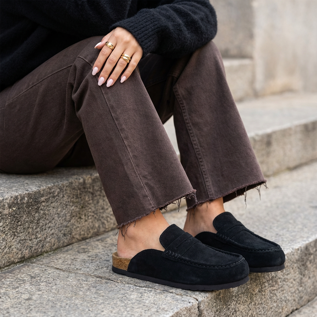 Fondu Leather Clogs - view 127