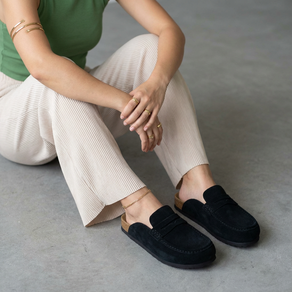 Fondu Leather Clogs - view 130