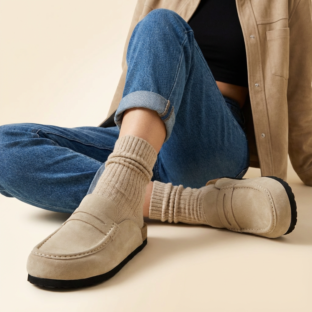 Fondu Leather Clogs - view 121