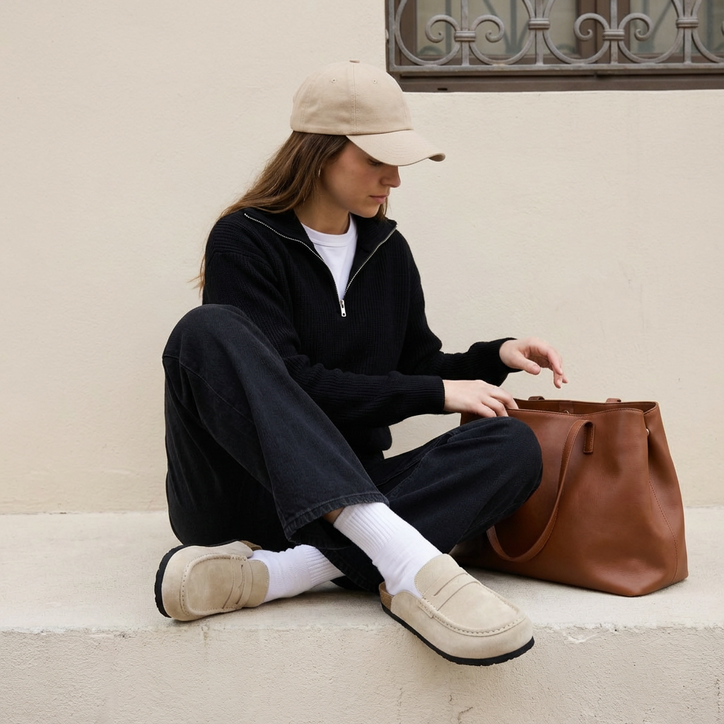 Fondu Leather Clogs - view 11