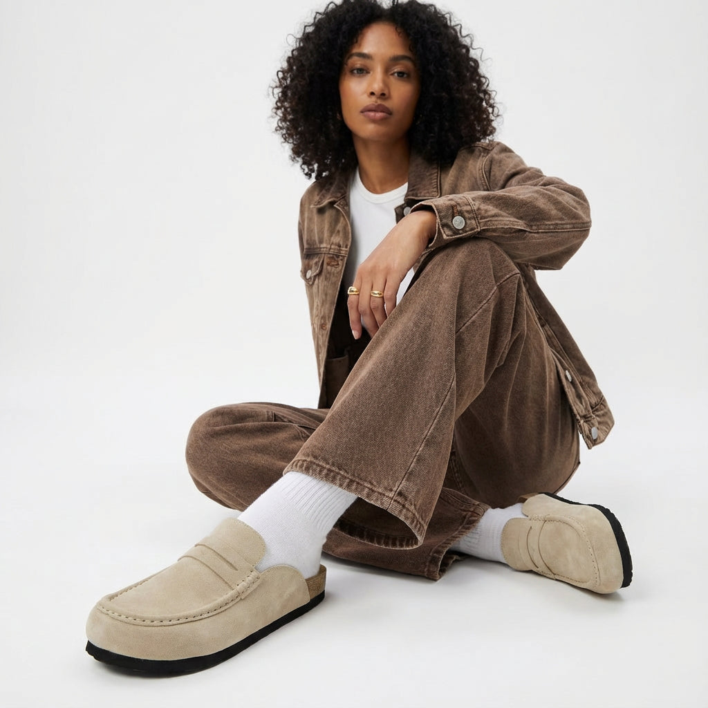 Fondu Leather Clogs - view 123