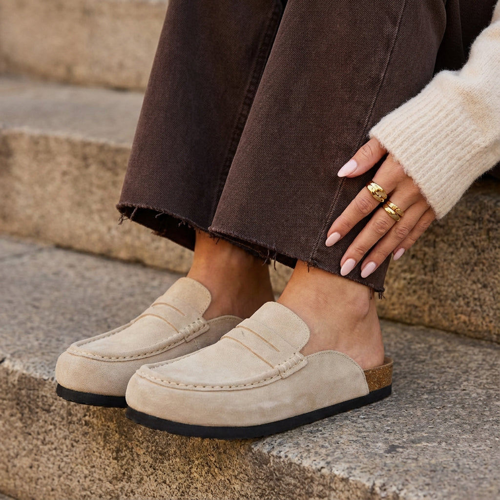 Fondu Leather Clogs - view 124