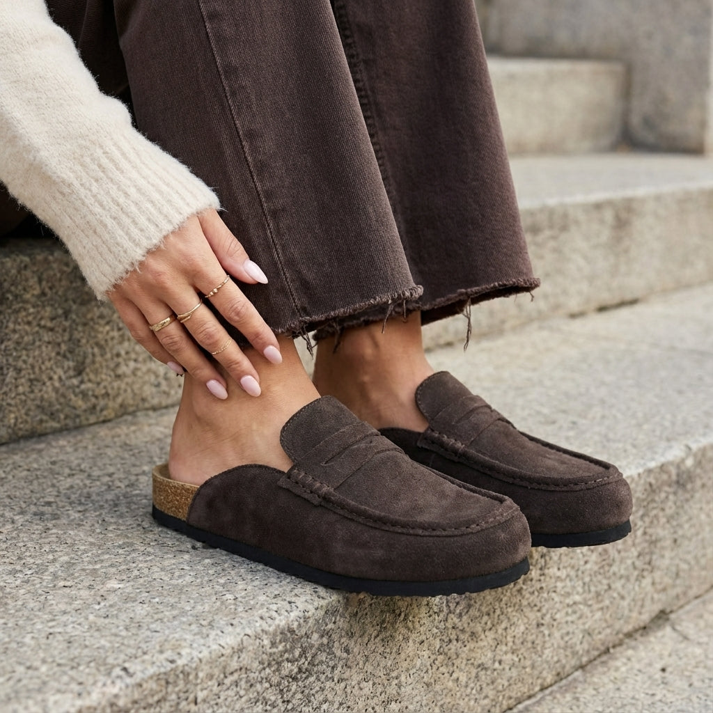 Fondu Leather Clogs - view 133