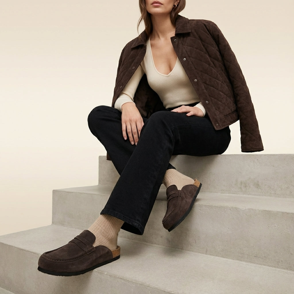 Fondu Leather Clogs - view 135