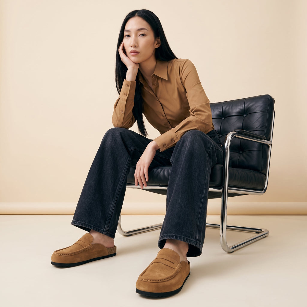 Fondu Leather Clogs - view 90